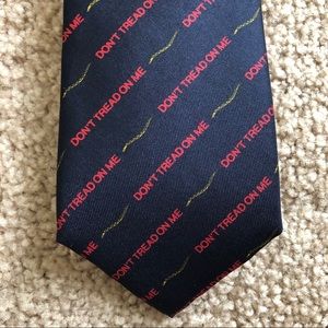 Special edition silk tie “Don’t Tread On Me”